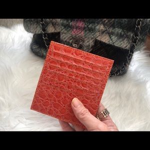 Luxurious Orange 12 cards slot wallet